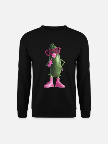 Zucchini - Unisex Pullover - Schwarz