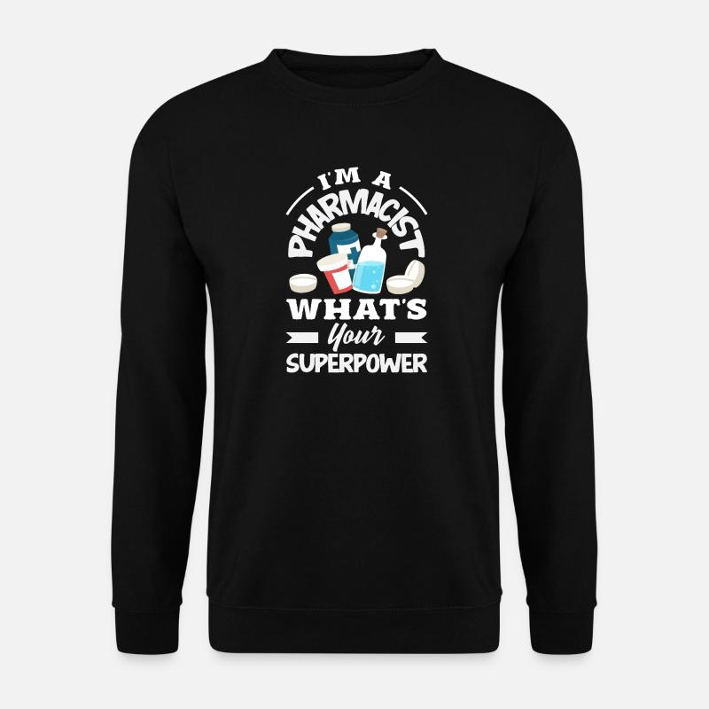 Pharmacien Technicien Pharmaceutique - Sweat-shirt Unisexe - noir