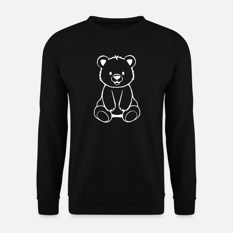 Bär Bärchen - Unisex Pullover - Schwarz