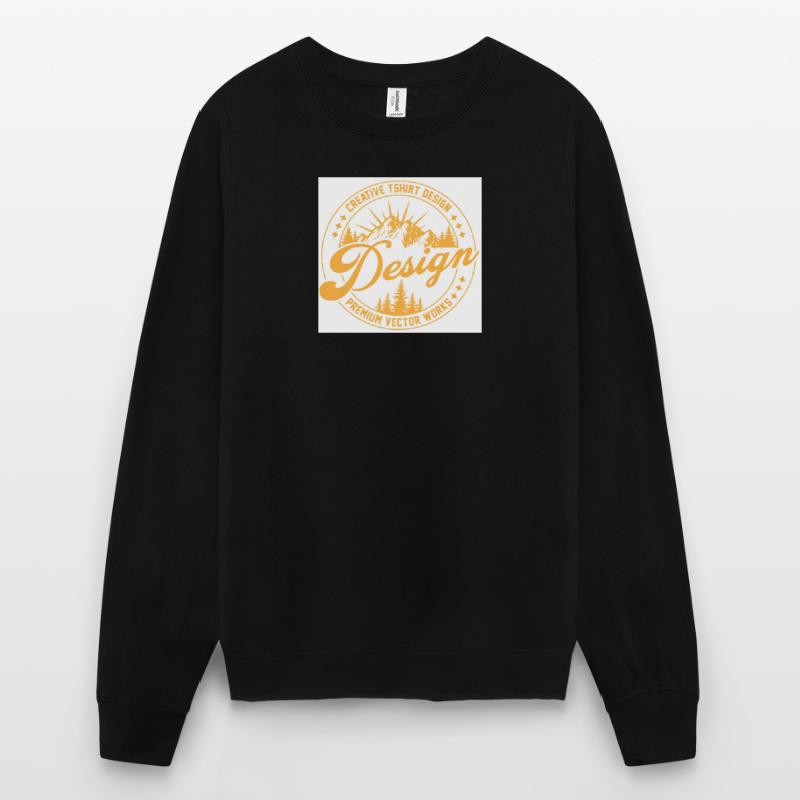 Berglandschaft Script Design Unisex Pullover