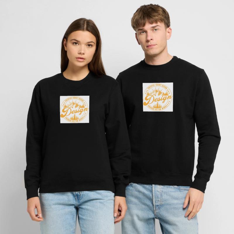 Berglandschaft Script Design Unisex Pullover
