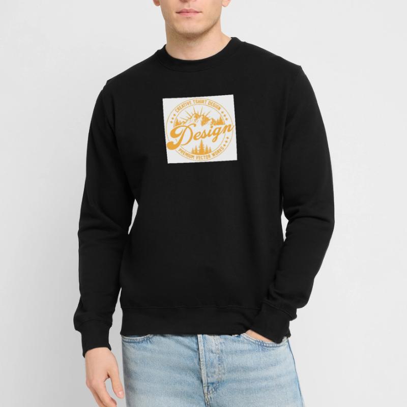 Berglandschaft Script Design Unisex Pullover