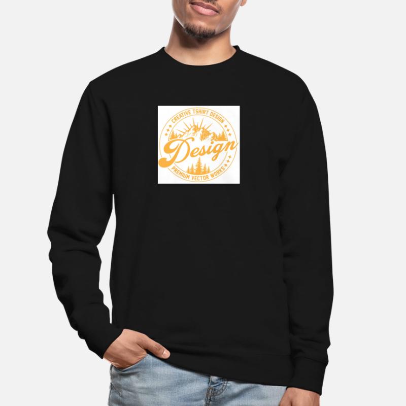 Berglandschaft Script Design Unisex Pullover