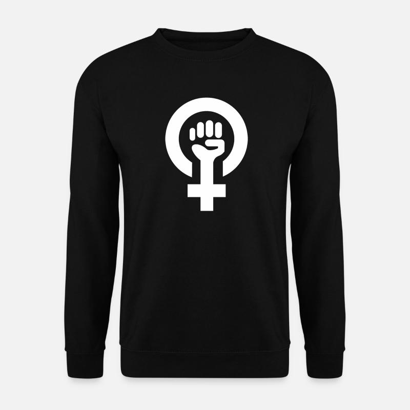Weibliches Symbol - Unisex Pullover - Schwarz