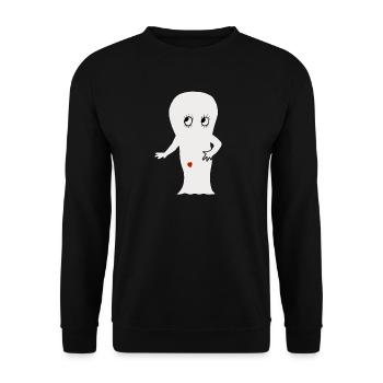 Betty Boo - Sweat-shirt Unisexe - noir - Devant - Alina (178cm) & Michal (187cm)