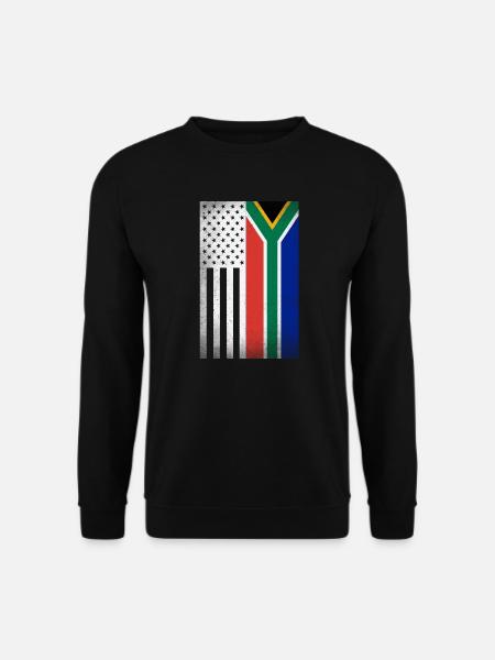 Südafrika Design für südafrikanische Amerikaner - Unisex Pullover - Schwarz