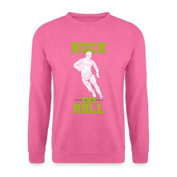 Ruck And Roll Rugby - Unisex Pullover - Pink - Vorne