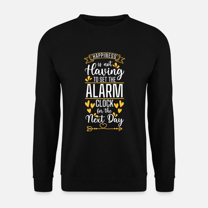 Cloverleaf Joie de vivre - Sweat-shirt Unisexe - noir