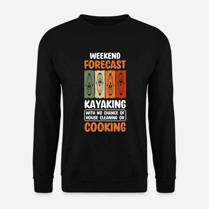 Rowing Water Canoe Paddle - Unisex Sweatshirt - black
