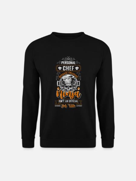 Cooking Chef Cooking Pot - Unisex Sweatshirt - black