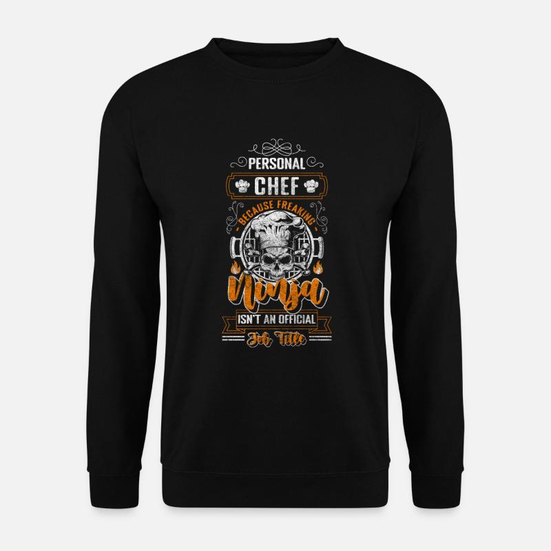 Cooking Chef Cooking Pot - Unisex Sweatshirt - black