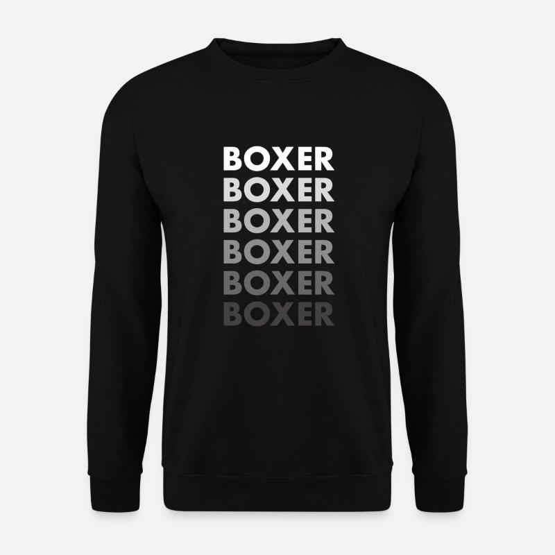 Boxer - Unisex Sweatshirt - black