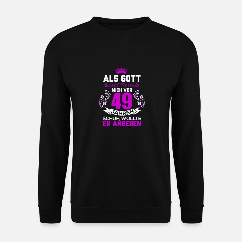 anniversaire 49 - Sweat-shirt Unisexe - noir