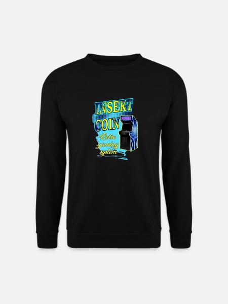 insérer une piece - Sweat-shirt Unisexe - noir