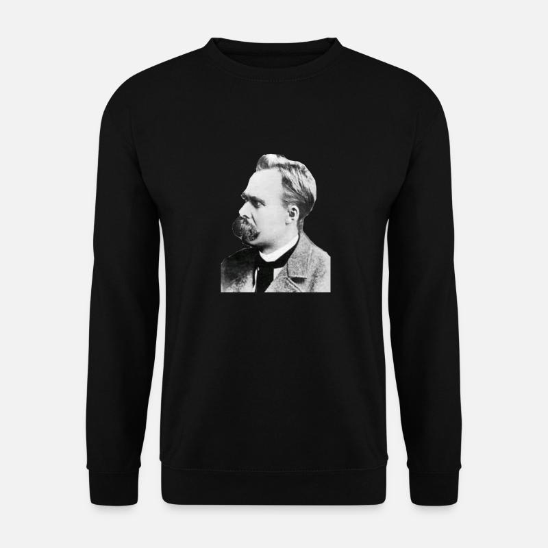 Friedrich Nietzsche - Unisex Pullover - Schwarz