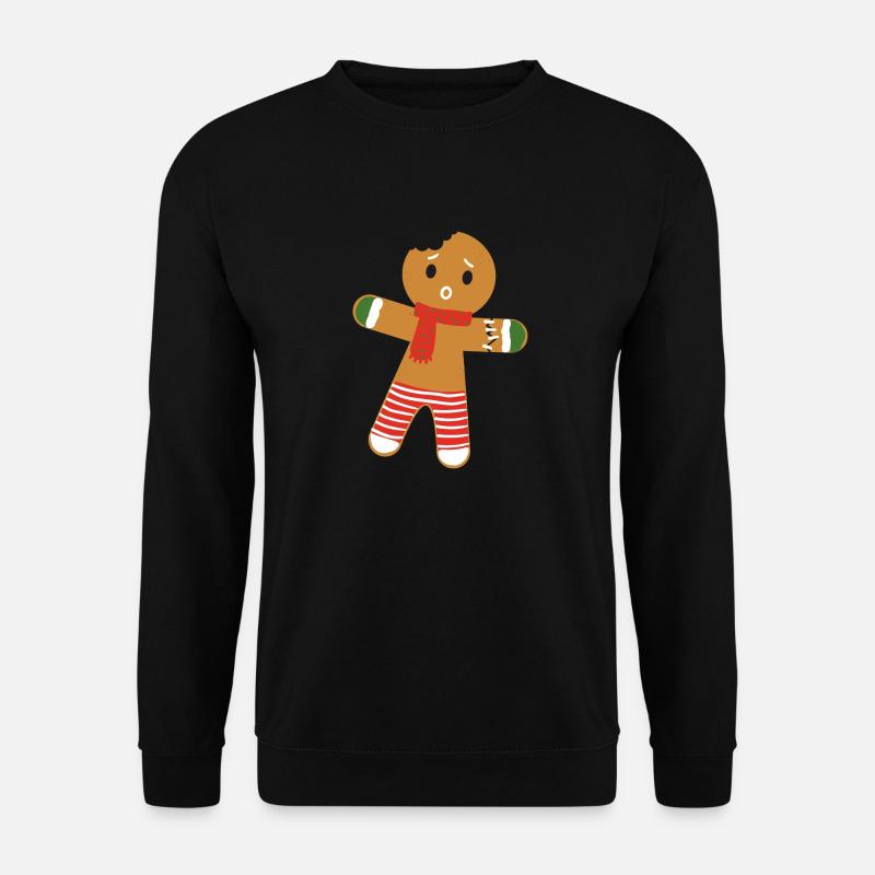 Christmas Biscuit - Unisex Sweatshirt - black