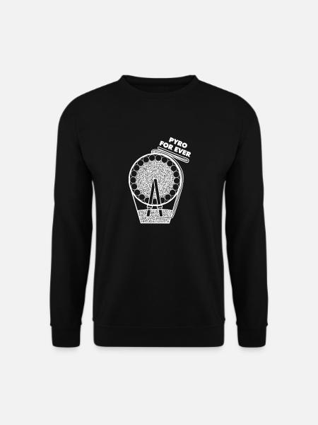 Pyro forever fireworks - Unisex Sweatshirt - black