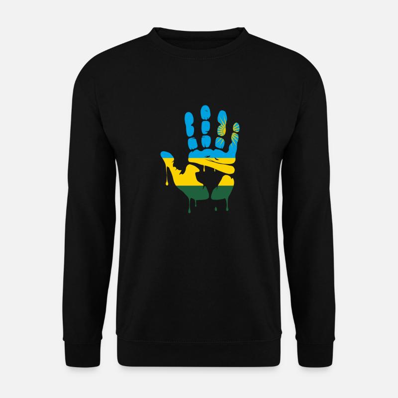 Give me five Rwanda - Unisex Sweatshirt - black