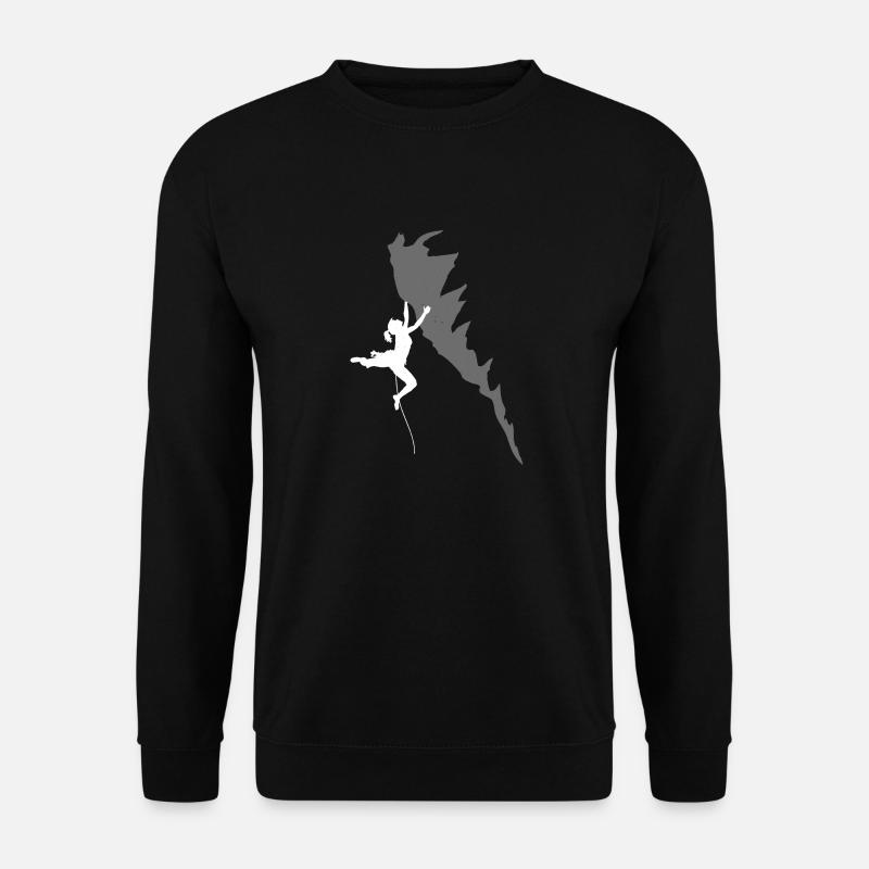 Climb - Unisex Sweatshirt - black