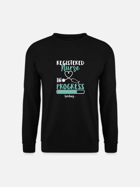 Registered Nurse In Progress Loading - Unisex Sweatshirt - black