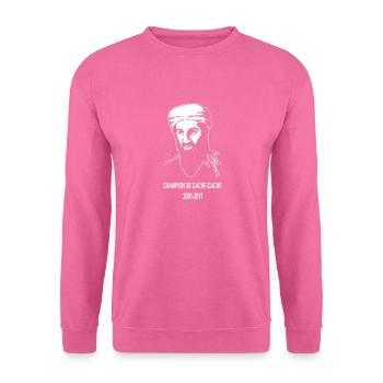 Bin Laden cache cache - Unisex Pullover - Pink - Vorne