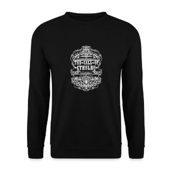 Appel de Cthulhu - Sweat-shirt Unisexe - noir - Devant - Alina (178cm) & Michal (187cm)