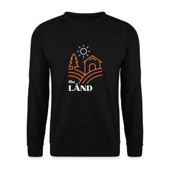 The Länd - Unisex Pullover - Schwarz - Vorne - Alina (178cm) & Michal (187cm)