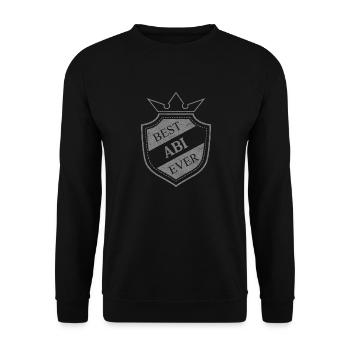 Abi - Unisex Pullover - Schwarz - Vorne - Alina (178cm) & Michal (187cm)