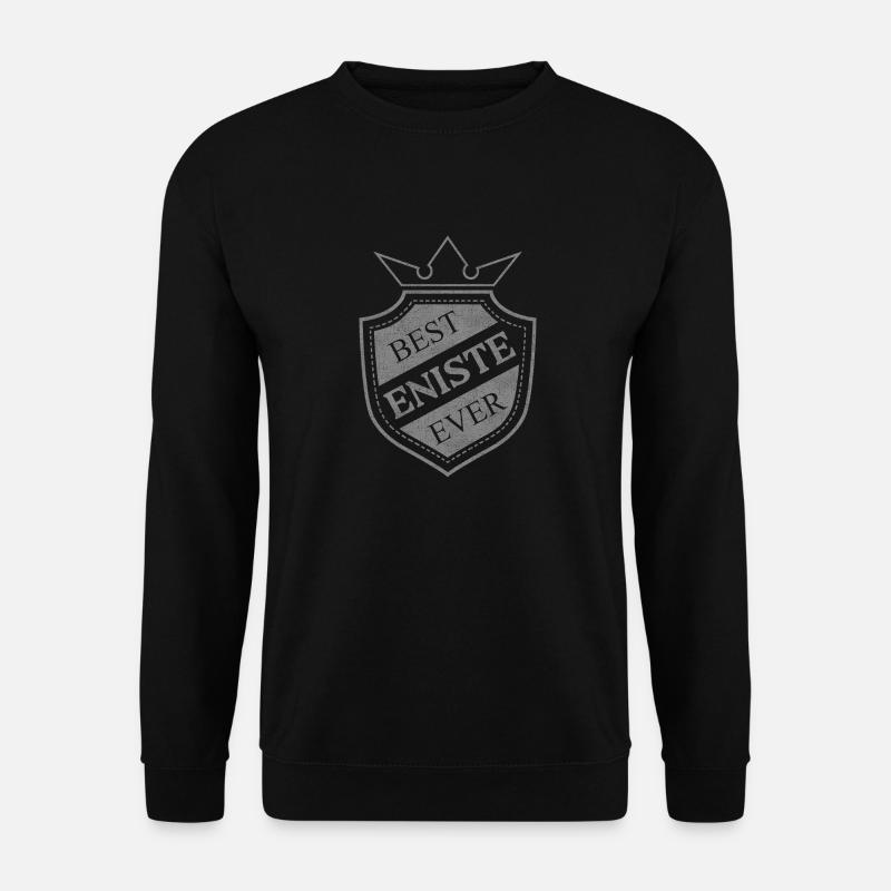 Eniste - Unisex Sweatshirt - black