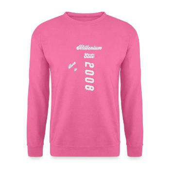 2008 - Unisex Pullover - Pink - Vorne