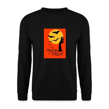 MAIN D’HALLOWEEN ZOMBIE HAND - Sweat-shirt Unisexe - noir - Devant - Alina (178cm) & Michal (187cm)