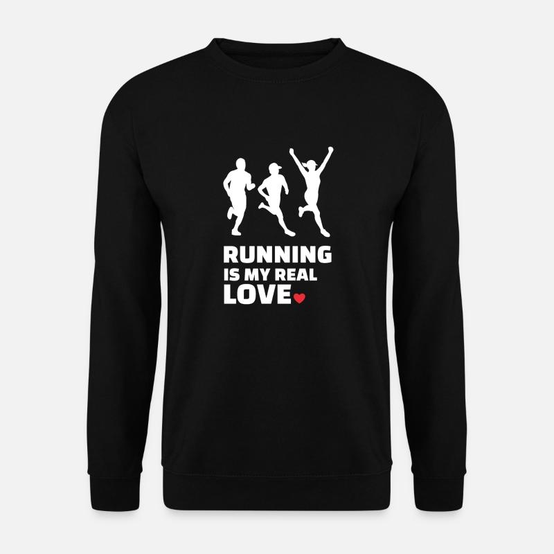 Ich Liebe Rennen - Unisex Pullover - Schwarz