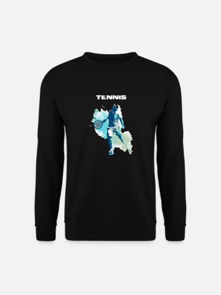 Der Tennis-Champion - Unisex Pullover - Schwarz