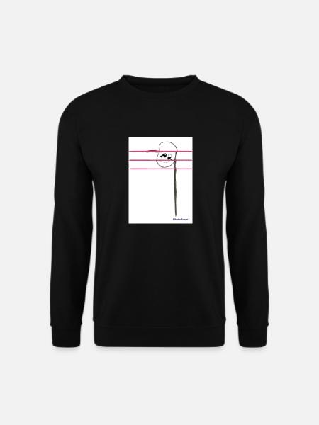 Musiknote - Unisex Pullover - Schwarz