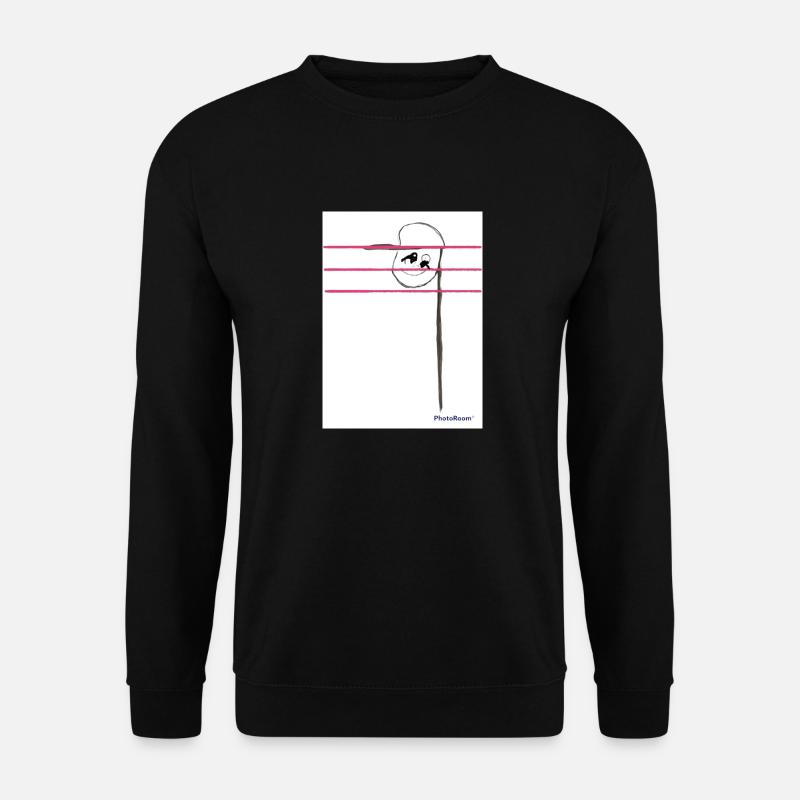 Musiknote - Unisex Pullover - Schwarz