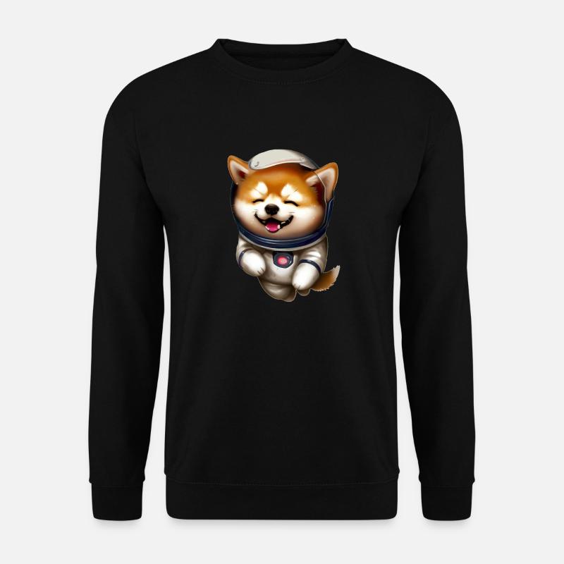 shiba inu - Unisex Pullover - Schwarz