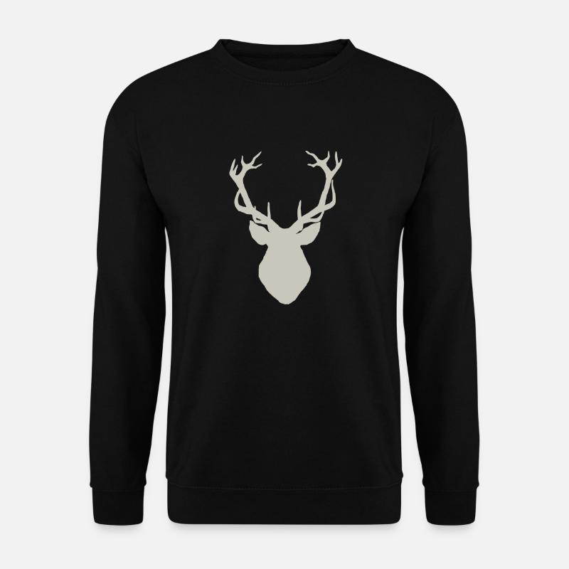 Deer - Unisex Sweatshirt - black