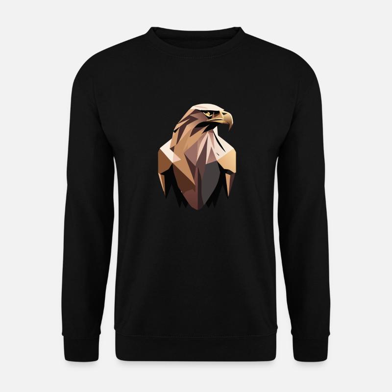 Steinadler - Unisex Pullover - Schwarz