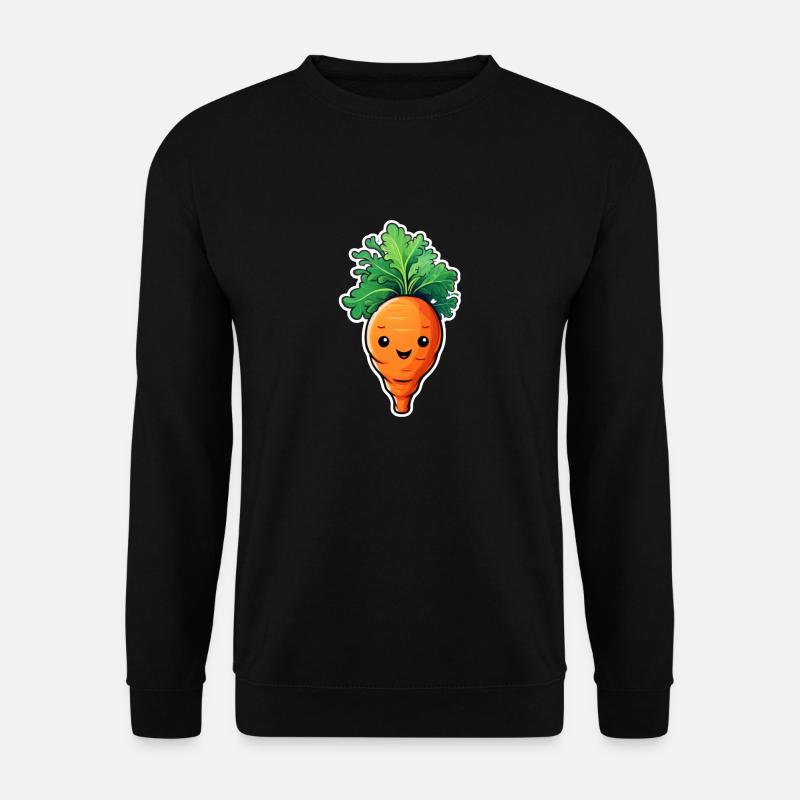 Carrot Carrot Kawai - Unisex Sweatshirt - black