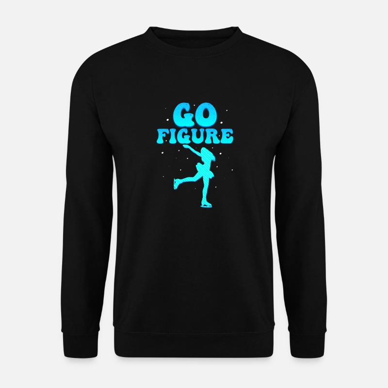 Double Axel Dare: Go Figure - Unisex Sweatshirt - black