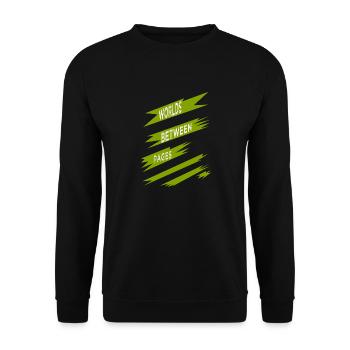 joke mental getaway finding solace humor - Unisex Sweatshirt - black - Front - Alina (178cm) & Michal (187cm)