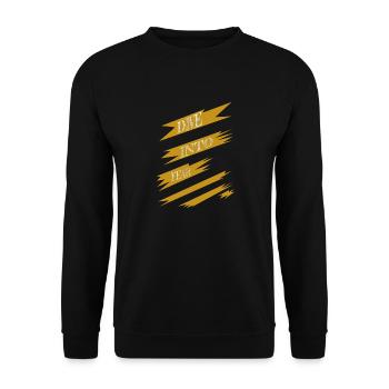 awesome daring spirit bungee jumping excitement - Unisex Pullover - Schwarz - Vorne - Alina (178cm) & Michal (187cm)