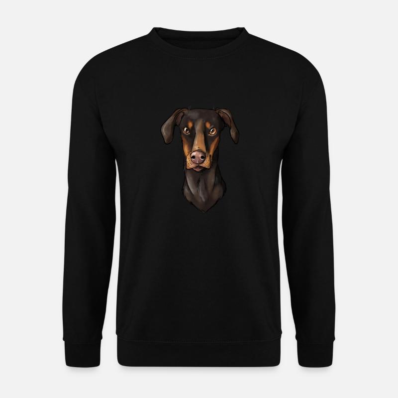Dobermann - Unisex Pullover - Schwarz