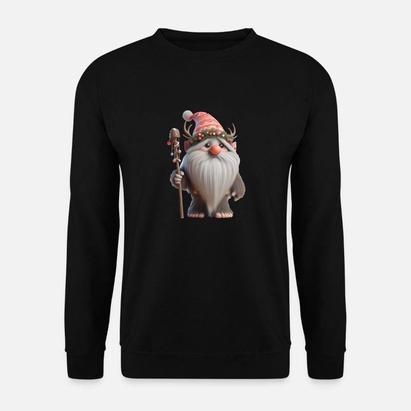 Weihnachtstroll 2 - Unisex Pullover - Schwarz
