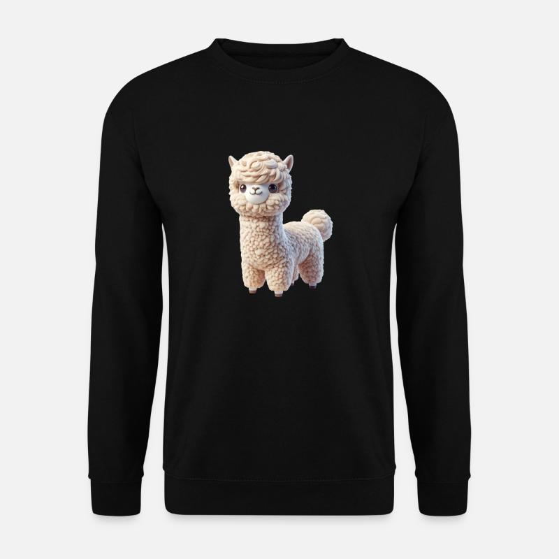 Alpaca 1 - Unisex Sweatshirt - black