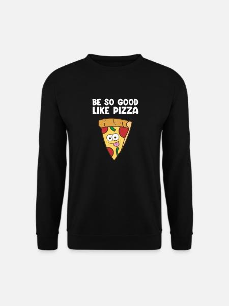 Pizza - Unisex Sweatshirt - black