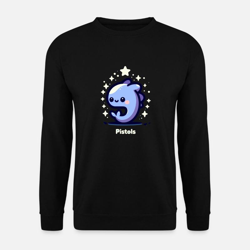 Blaue Märchenkreatur - Unisex Pullover - Schwarz