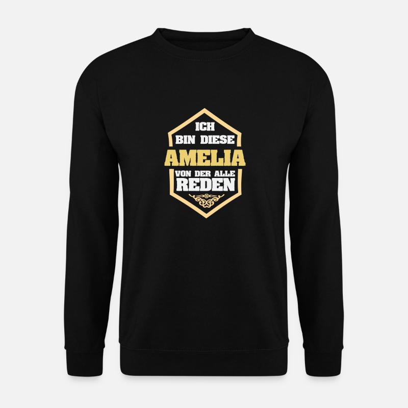 Gift for Amelia - Unisex Sweatshirt - black