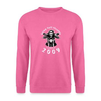 16. Geburtstag : à fond depuis 02/2009 - Sweat-shirt Unisexe - rose - Devant