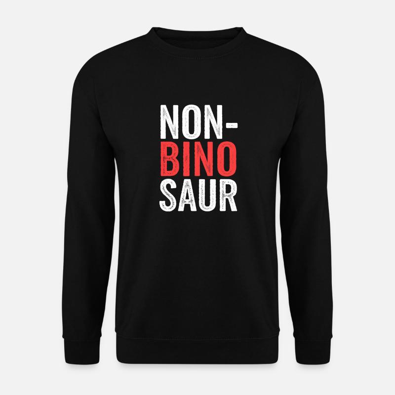 Non-Bino Saur 12 - Unisex Pullover - Schwarz